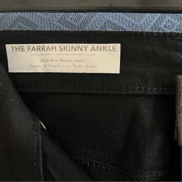AG Farah Skinny Ankle High Rise Sz 24 Ladies - New with tags - Picture 3 of 7